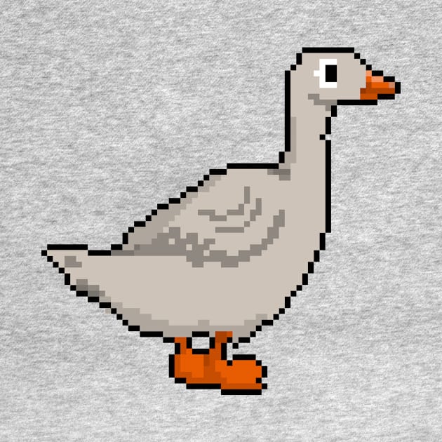 Pixelated Haute Couture Duck by Pixel.id